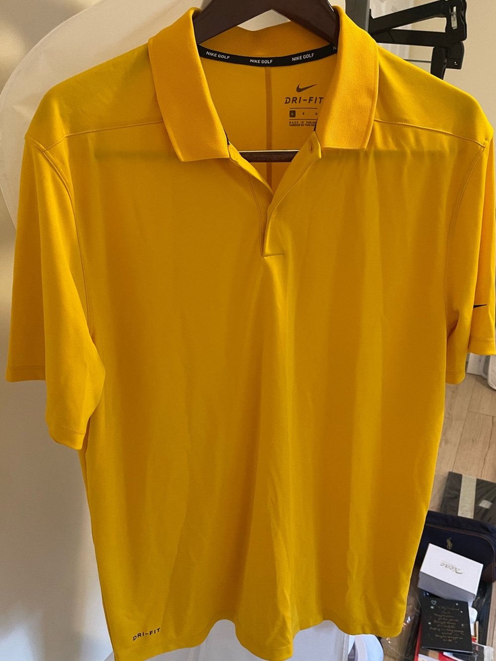 Nike Yellow Dri-FIT Men’s Polo Shirt